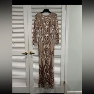 Betsy and Adams evening gown